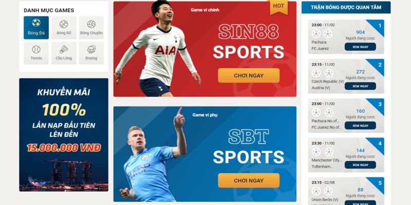 168Vn Sports Games cung cấp những dịch vụ gì? - 168Vn