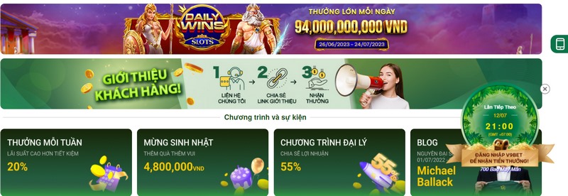 Đăng ký làm thành viên của trang web game Vipwin để nhận 88000 điểm - Vipwin
