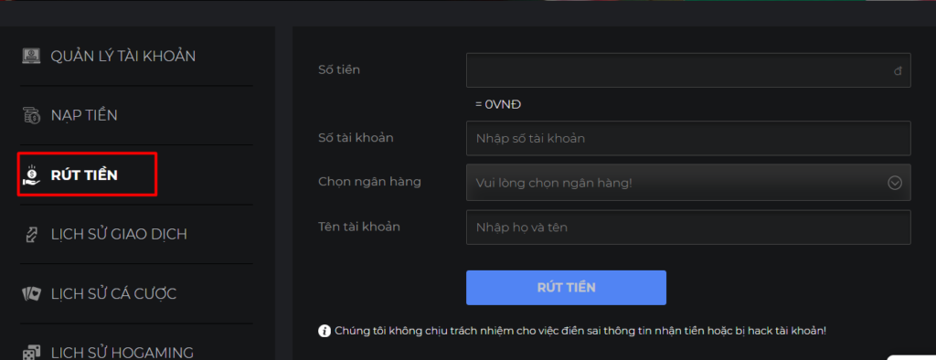 Ứng dụng di động trên trang web cổng game Nohu - Nohu