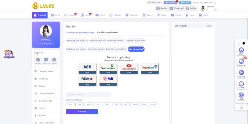 Thêm hướng dẫn 7Club - 7Club